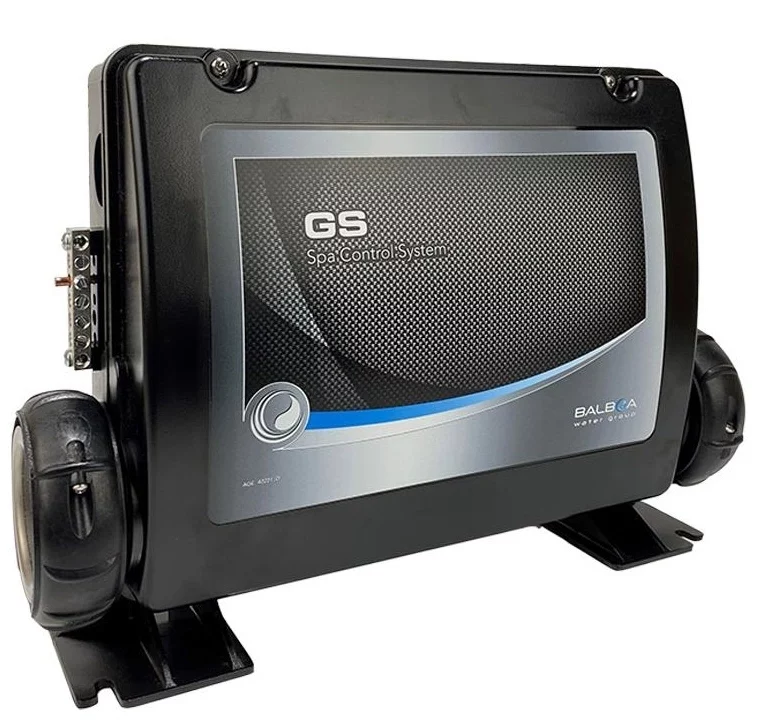 Balboa GS523DZ with Deluxe VL802D. 3 pump with air: Een luxe hot tub controle systeem met drie pompen en luchtjets, inclusief bijpassend bedieningspaneel met helder display en uitgebreide functies.