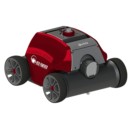 Wireless Pool Cleaner Red Panther - Pool Spa - Wireless Spa - Cleaner Spa - Red Spa - Pool Jacuzzi - Cleaner Jacuzzi - Red Jacuzzi - Wireless