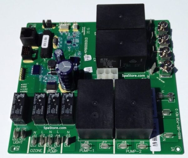 680 PCB for Sweetwater Series (2 Pump) - PCB Jacuzzi - (2 Jacuzzi - Pump) Jacuzzi - 680 Jacuzzi - for Jacuzzi - PCB Spa - for Spa - Sweetwater