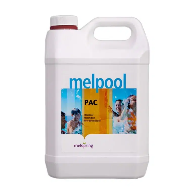 Melpool PAC Vloeibaar Vlokmiddel (5 liter) - Melpool Spa - Vlokmiddel Spa - PAC Spa - Melpool Jacuzzi - Vlokmiddel Jacuzzi - Vloeibaar Spa - (5