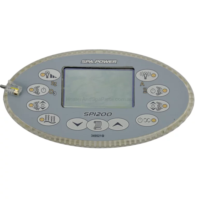 SP1200 Touch Panel - Touch Jacuzzi - SP1200 Heater - Touch Spa - SP1200 Jacuzzi - Touch Heater - SP1200 Verwarming - Panel Spa - Panel Heater